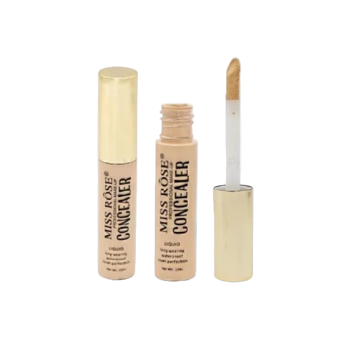 Miss Rose Full Coverage Liquid Concealer – Long Lasting, Waterproof