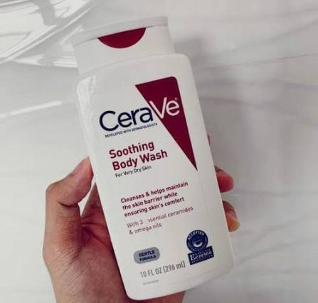 Soothing body wash