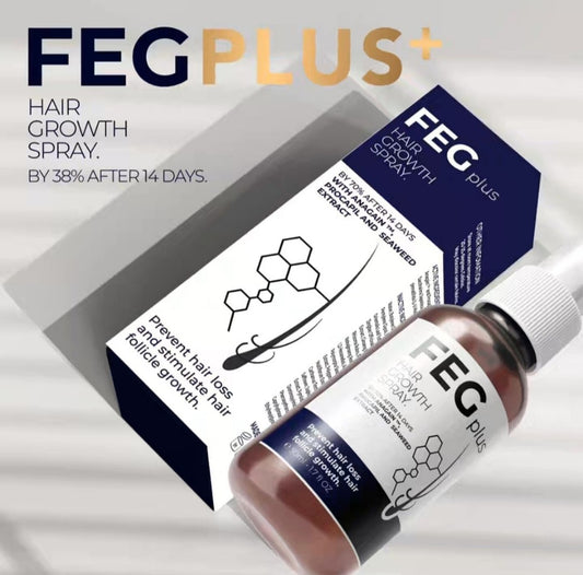 FEGPLUS Hair Growth Spray & Serum (50ml) 🌿✨