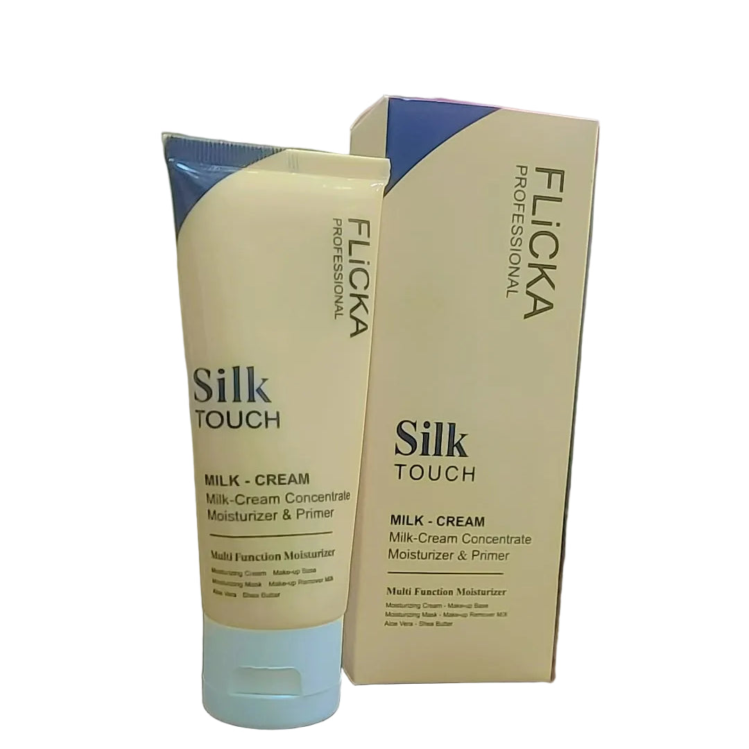Original 100% Flicka Professional Silk touch Milk Cream Moisturizer & Primer | Hydrating Face For Smooth & Glowing Skin