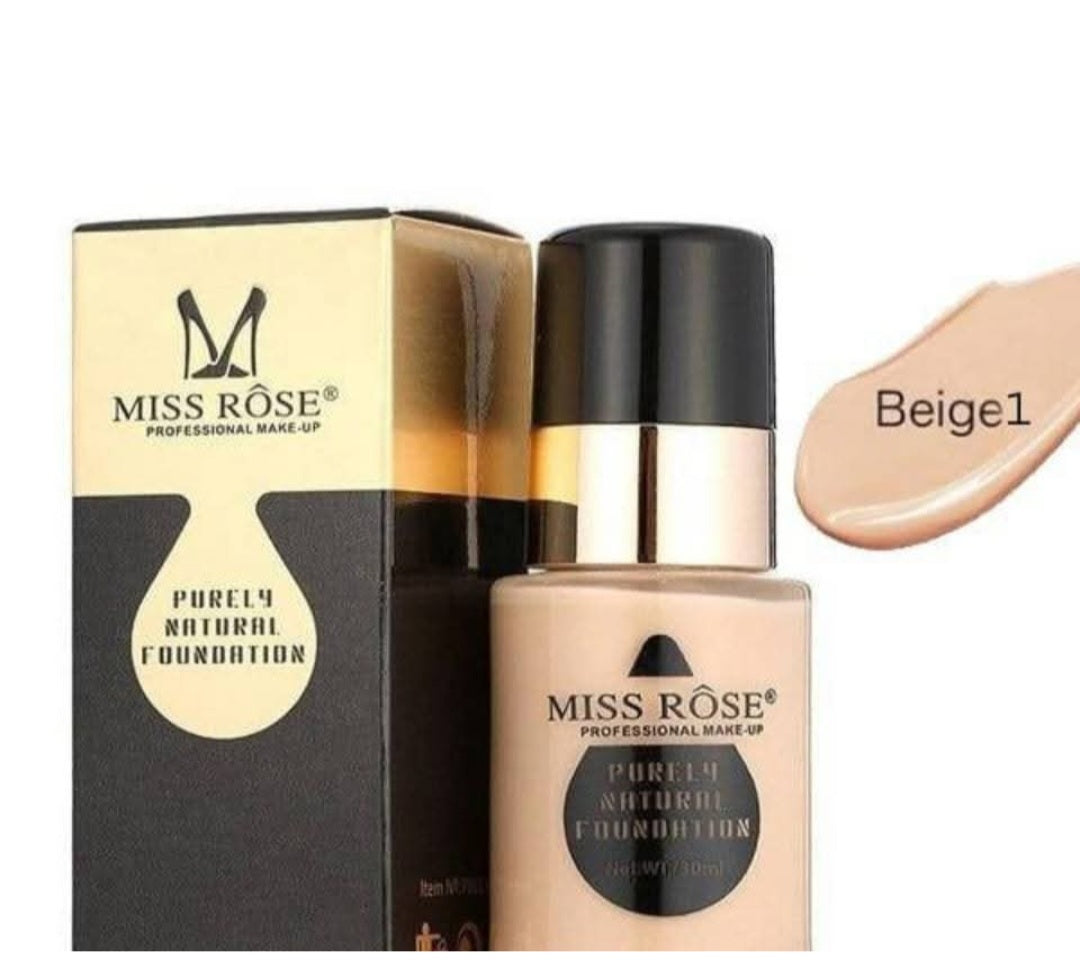 MISS ROSE, PURELY NATURAL FOUNDATION