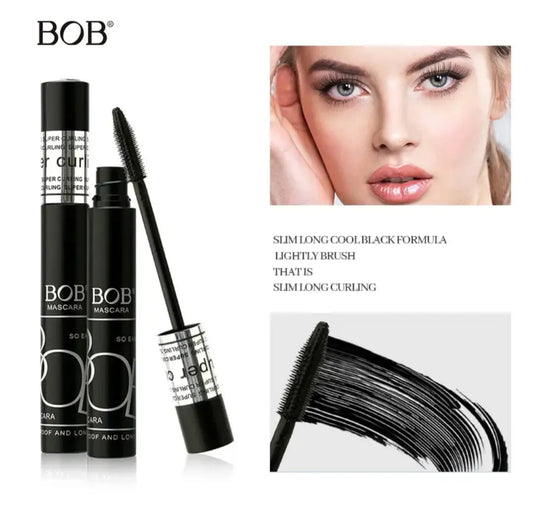 BoB Charm Curly Waterproof Mascara – Long Lasting & Smudge-Proof