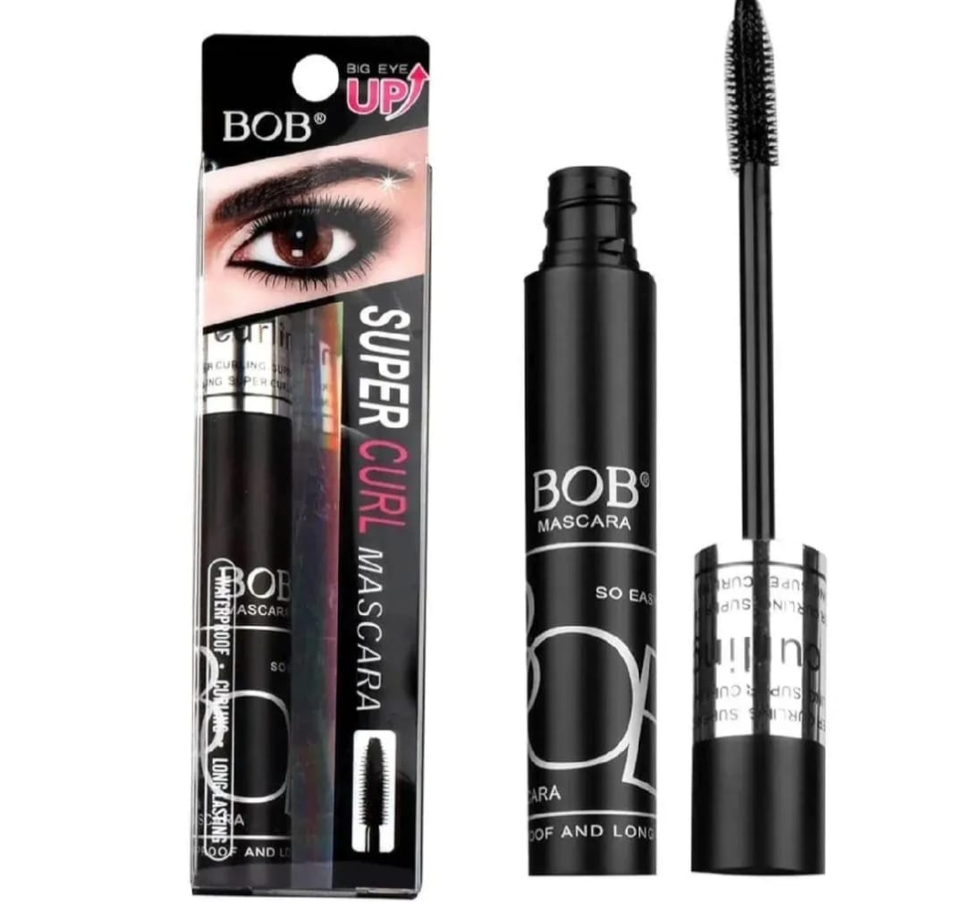 BoB Charm Curly Waterproof Mascara – Long Lasting & Smudge-Proof