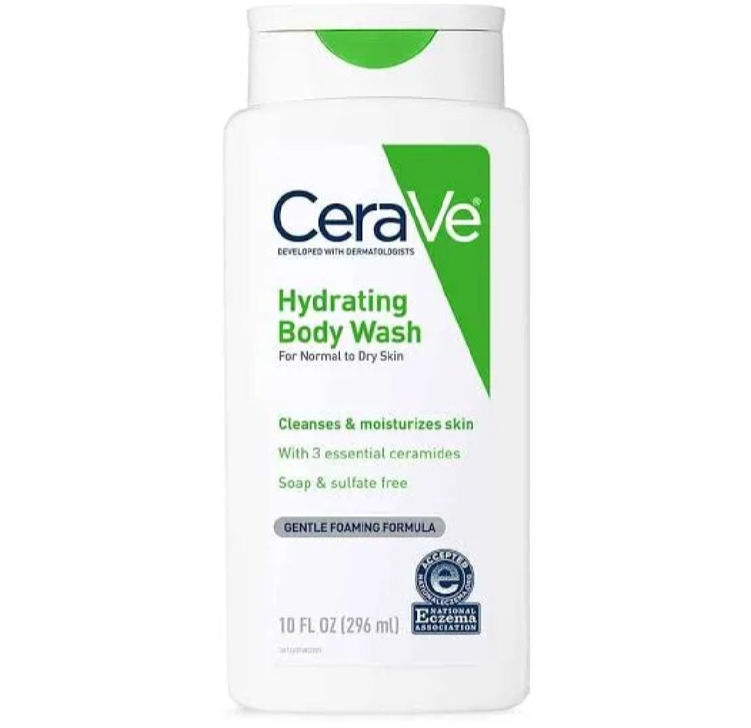 CeraVe Hydrating Body Wash For Normal to Dry skin