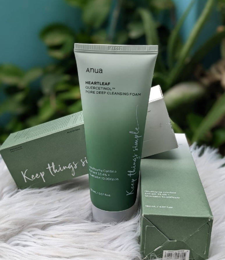 Anua Heartleaf Quercetinol Pore Deep Cleansing Foam