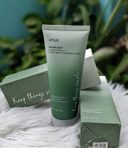 Anua Heartleaf Quercetinol Pore Deep Cleansing Foam