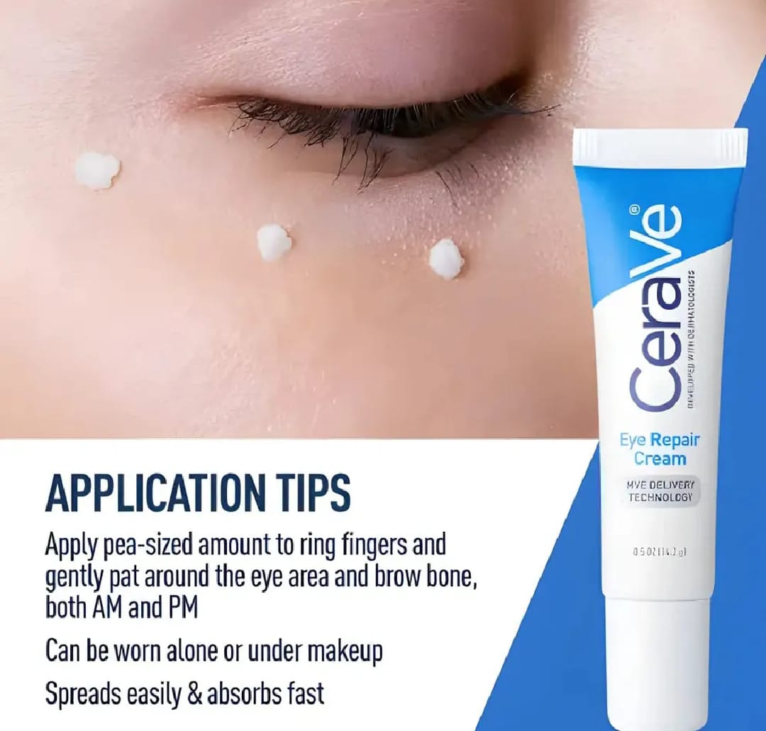 CeraVe Eye Repair Cream – Brightening & Hydrating Eye Care