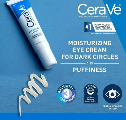 CeraVe Eye Repair Cream – Brightening & Hydrating Eye Care