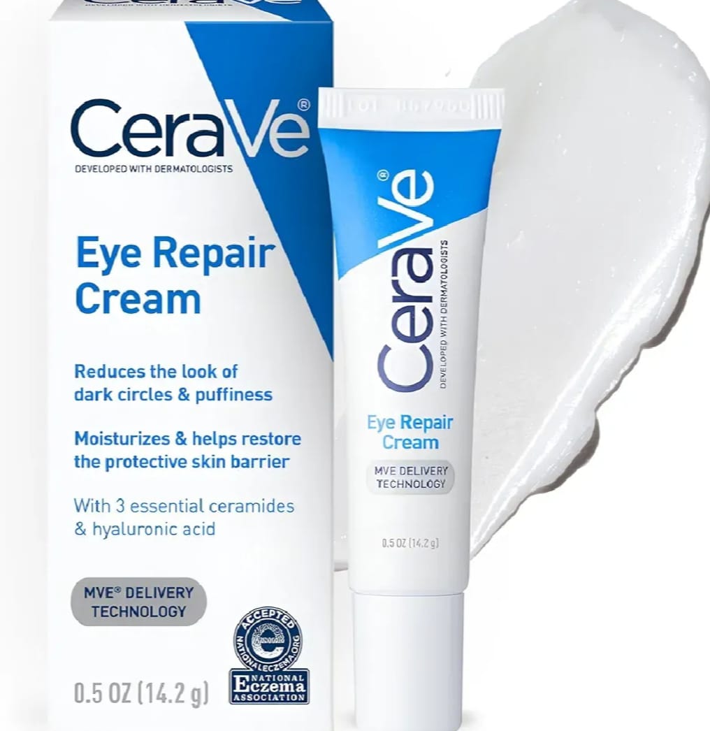 CeraVe Eye Repair Cream – Brightening & Hydrating Eye Care
